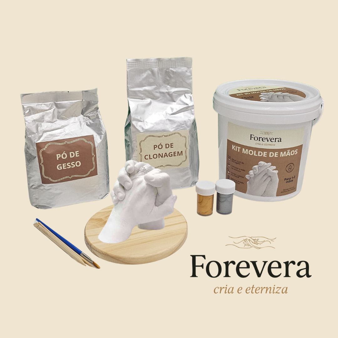 Kit Molde de Mãos