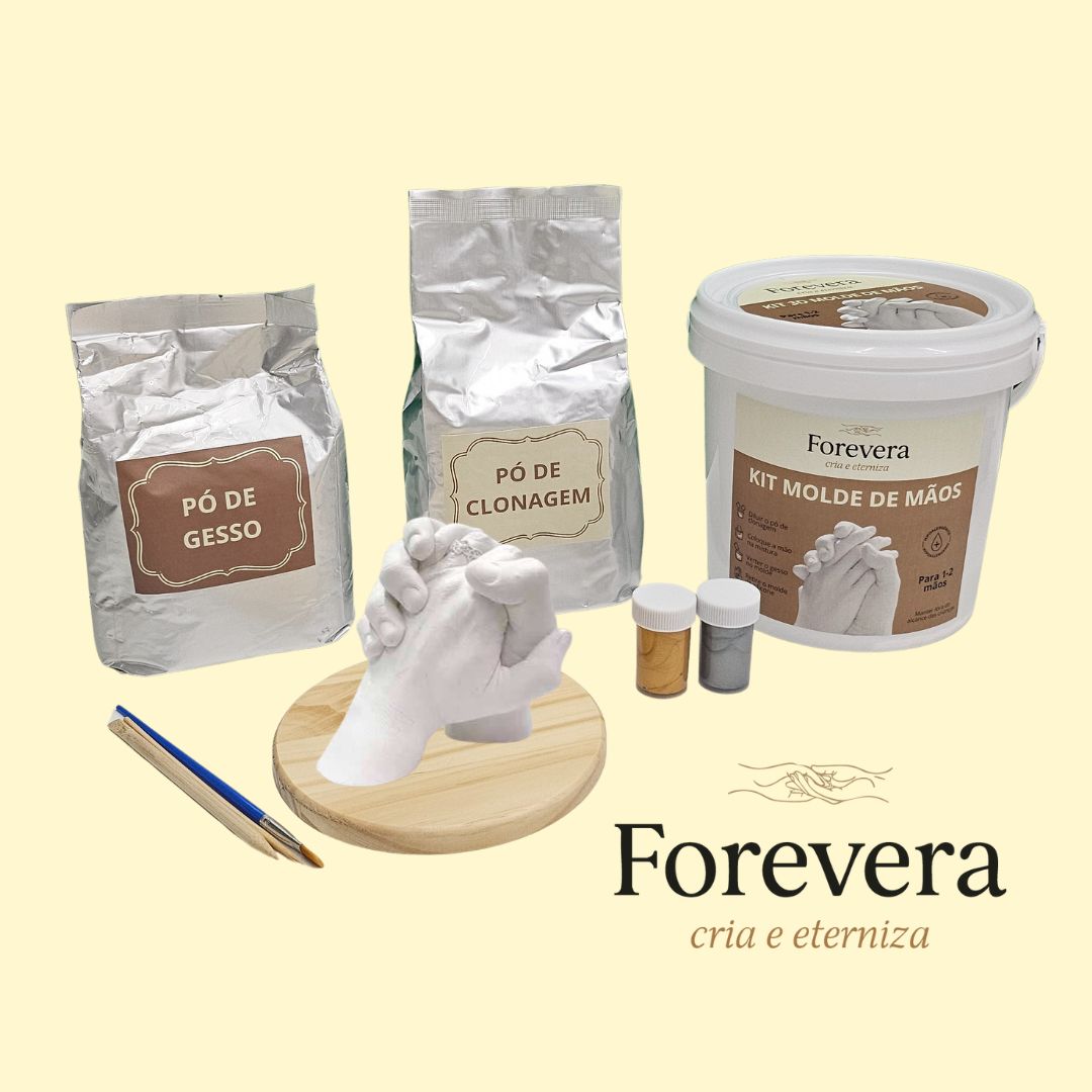Kit Molde de Mãos